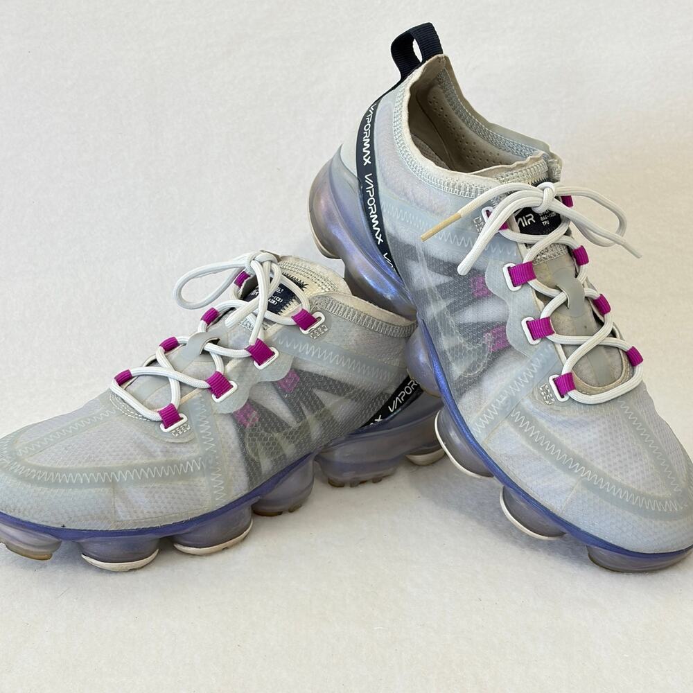 Nike Air VaporMax 2019 Womens Size 8.5 US AR6632-023 Gray Obsidian Running Shoes